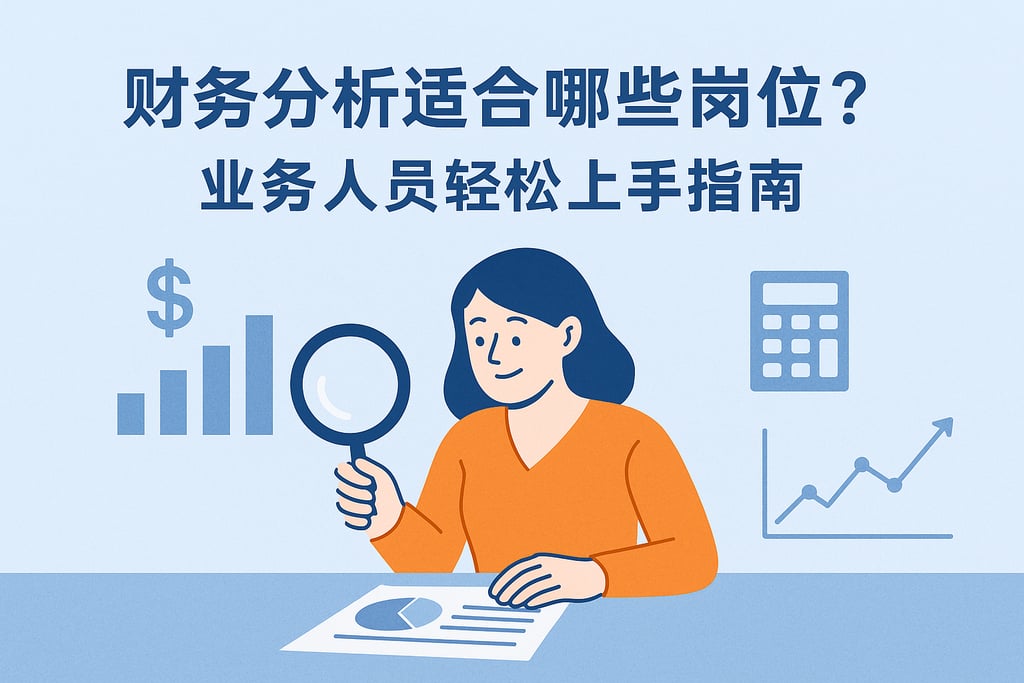财务分析适合哪些岗位？业务人员轻松上手指南