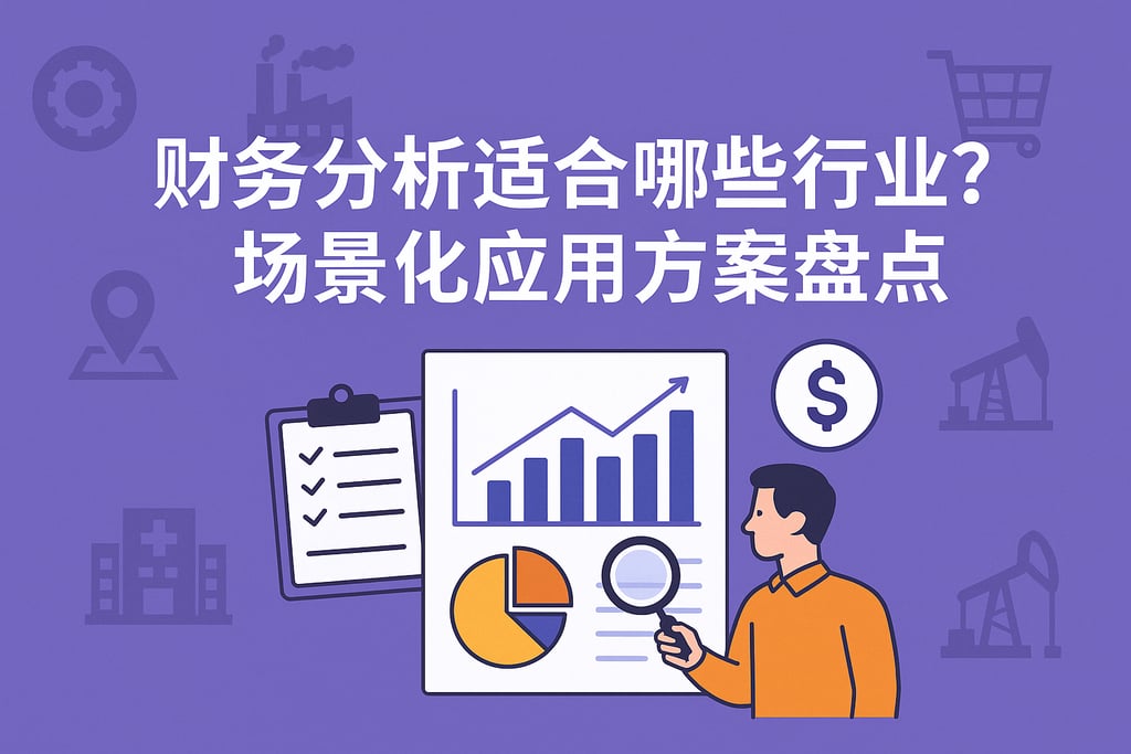 财务分析适合哪些行业？场景化应用方案盘点