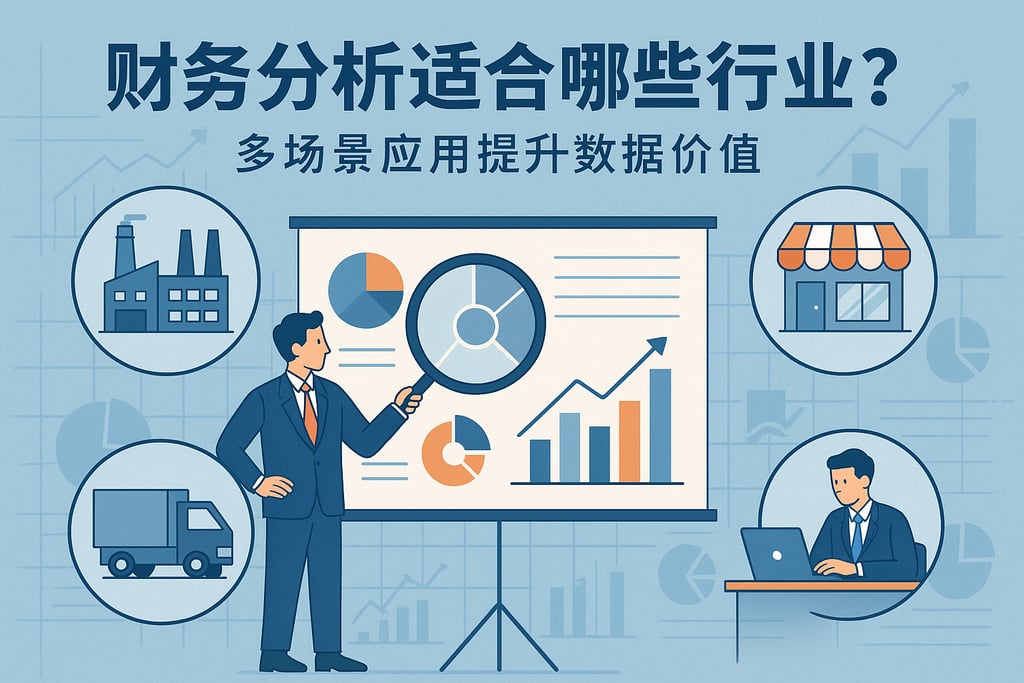 财务分析适合哪些行业？多场景应用提升数据价值