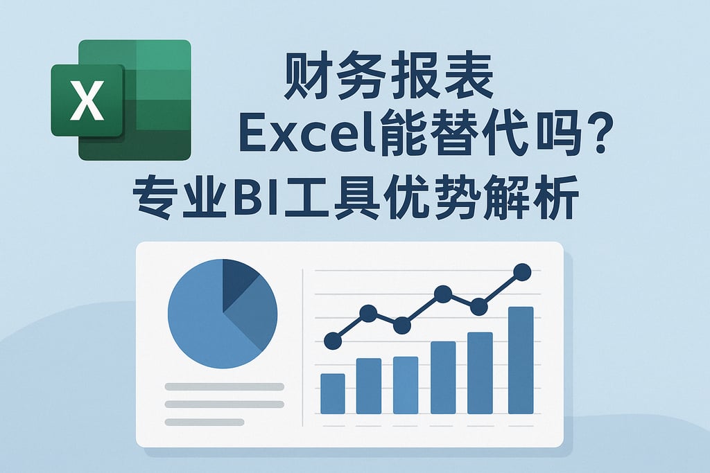 财务报表Excel能替代吗？专业BI工具优势解析