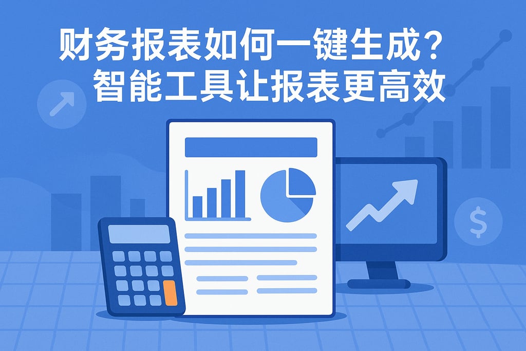 财务报表如何一键生成？智能工具让报表更高效