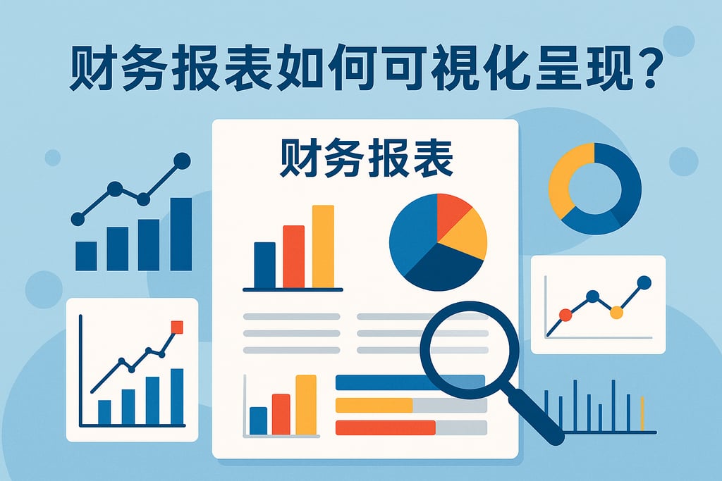 财务报表如何可视化呈现？多维图表直观展示