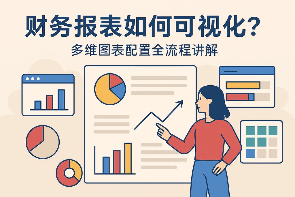 财务报表如何可视化？多维图表配置全流程讲解