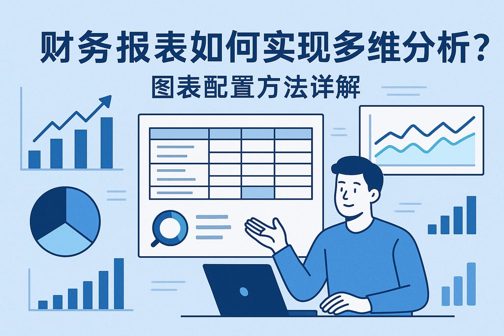 财务报表如何实现多维分析？图表配置方法详解