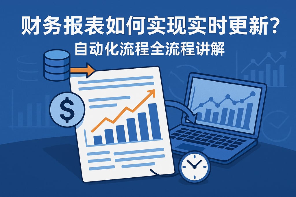 财务报表如何实现实时更新？自动化流程全流程讲解