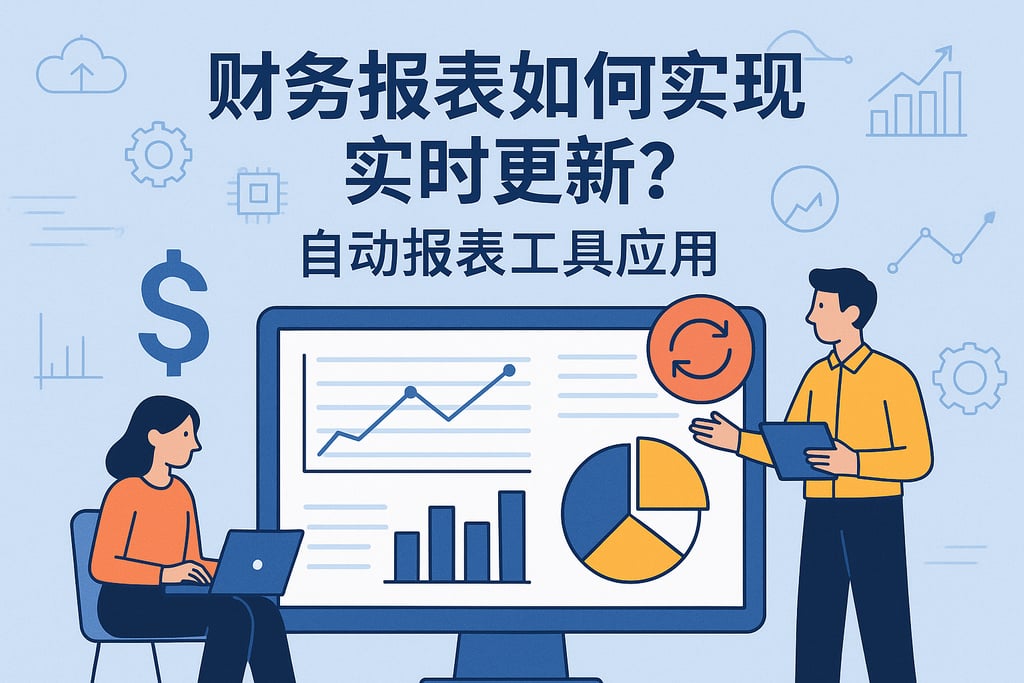 财务报表如何实现实时更新？自动报表工具应用