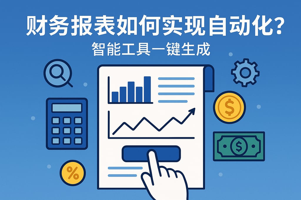 财务报表如何实现自动化？智能工具一键生成