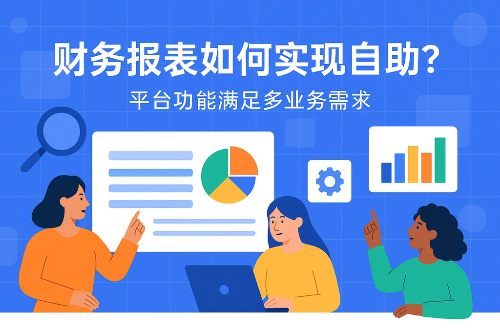 财务报表如何实现自助？平台功能满足多业务需求