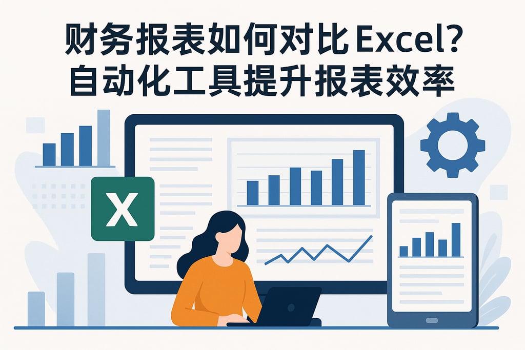 财务报表如何对比Excel？自动化工具提升报表效率