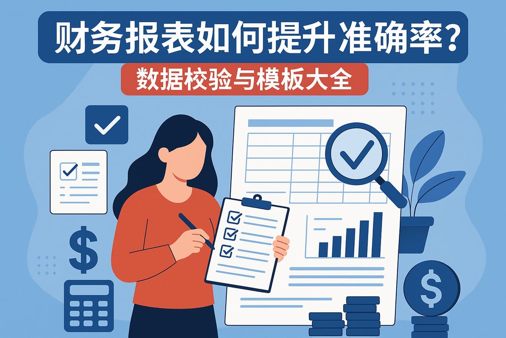 财务报表如何提升准确率？数据校验与模板大全