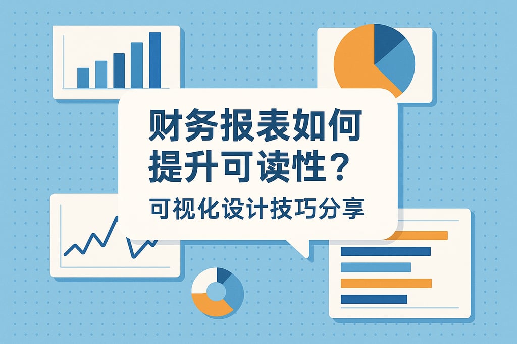财务报表如何提升可读性？可视化设计技巧分享