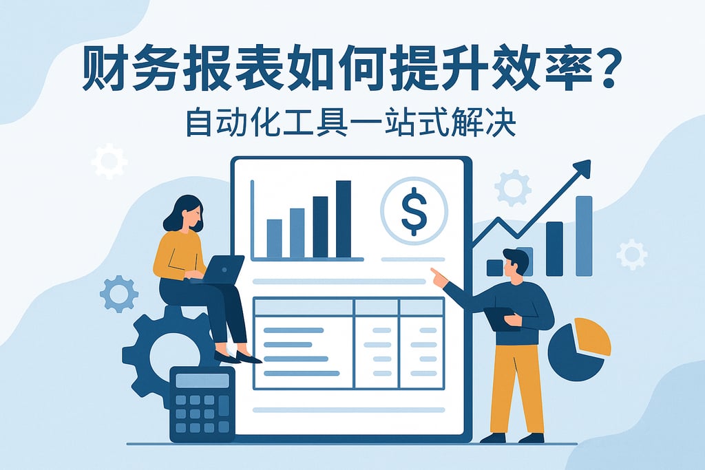 财务报表如何提升效率？自动化工具一站式解决