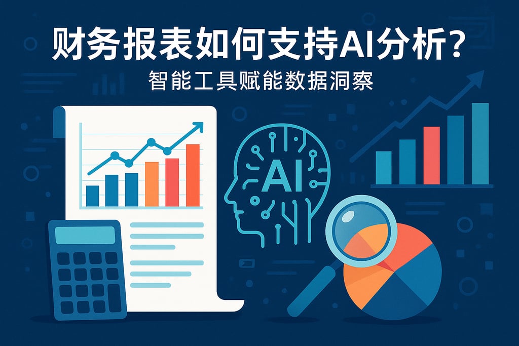 财务报表如何支持AI分析？智能工具赋能数据洞察