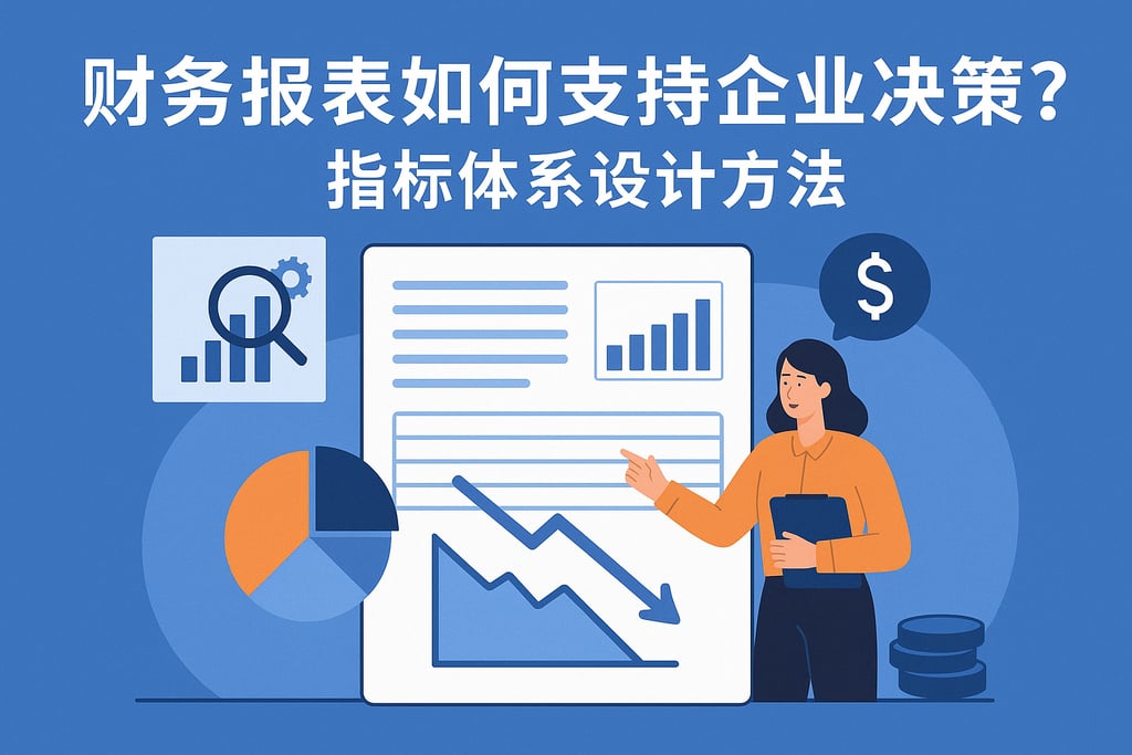 财务报表如何支持企业决策？指标体系设计方法