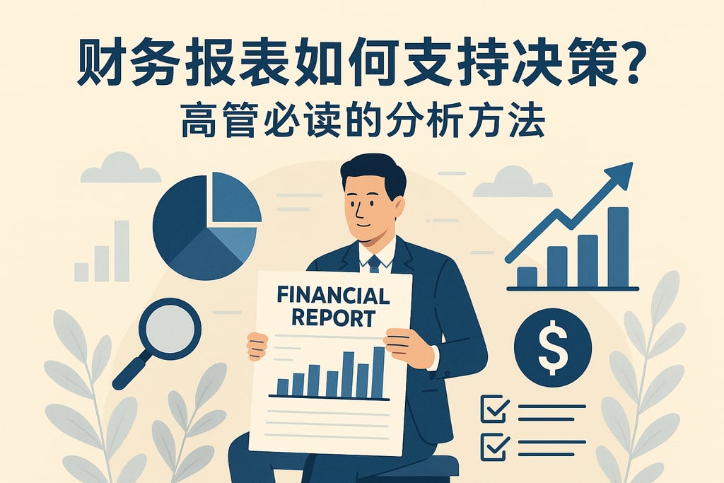 财务报表如何支持决策？高管必读的分析方法