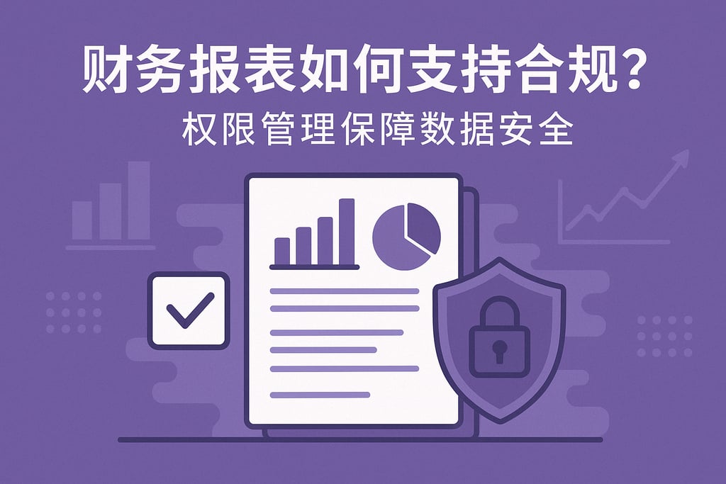 财务报表如何支持合规？权限管理保障数据安全