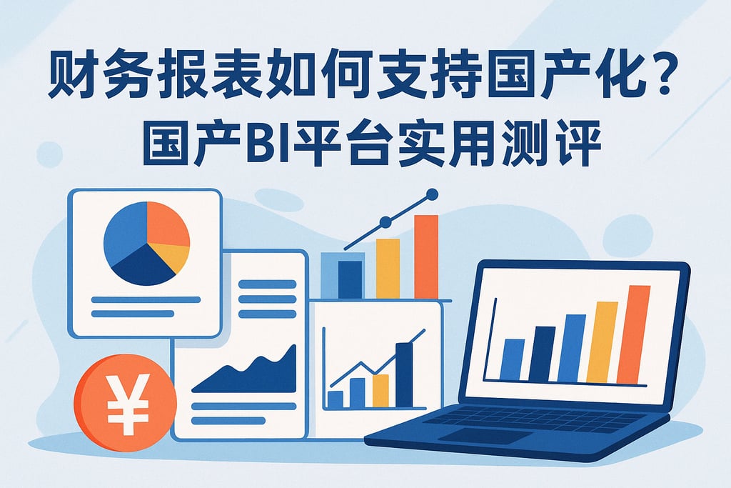 财务报表如何支持国产化？国产BI平台实用测评