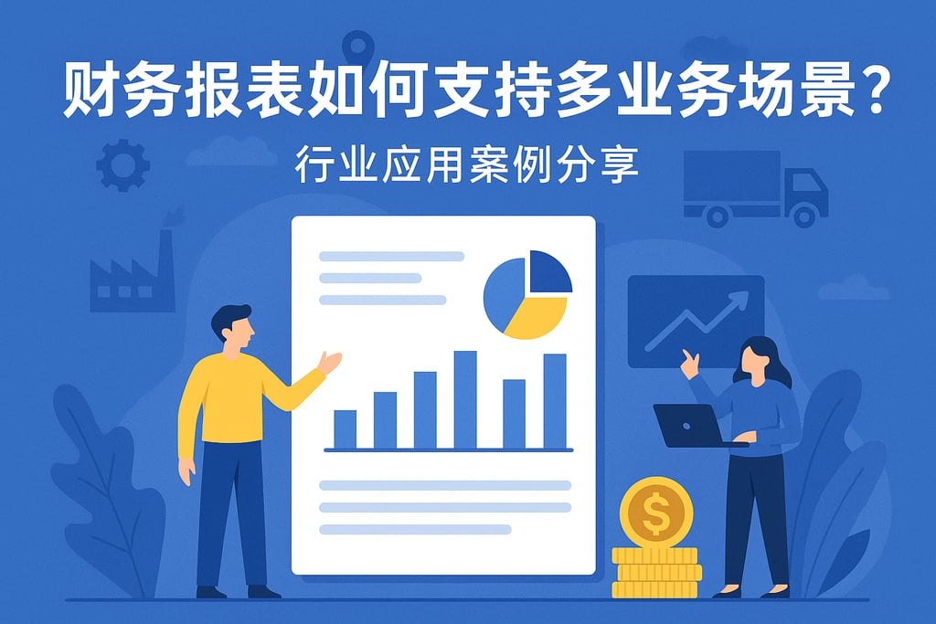 财务报表如何支持多业务场景？行业应用案例分享