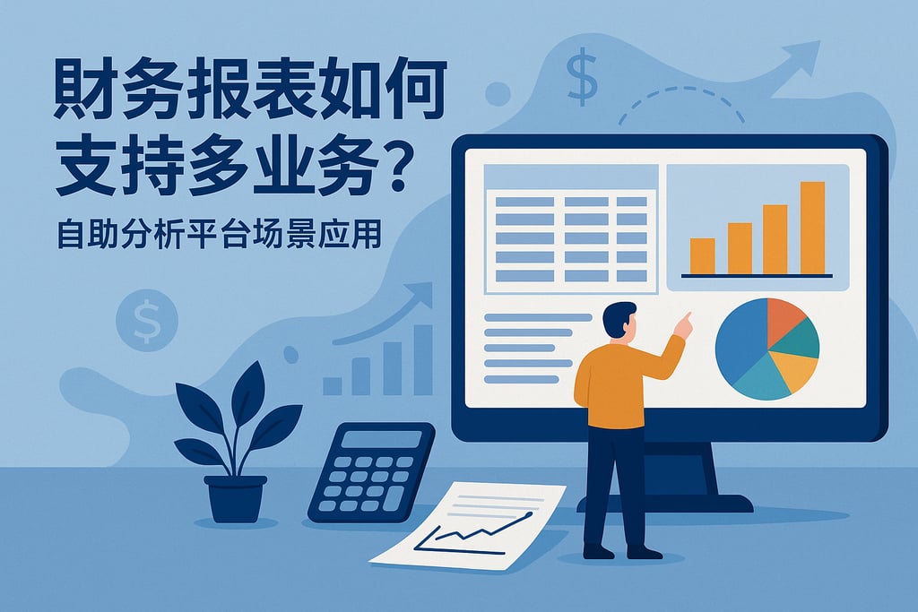 财务报表如何支持多业务？自助分析平台场景应用