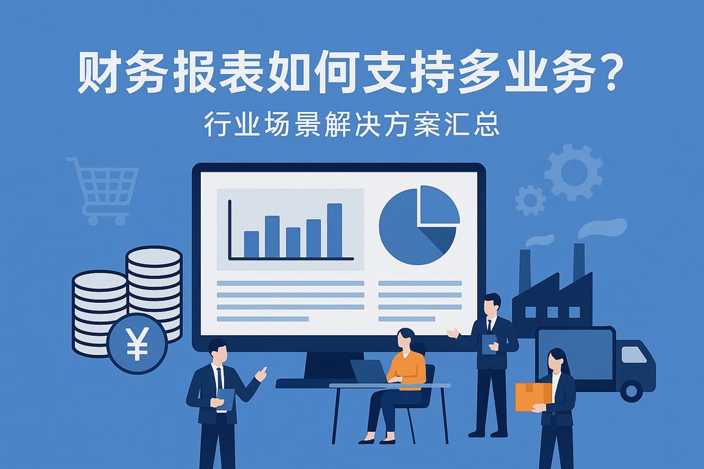 财务报表如何支持多业务？行业场景解决方案汇总