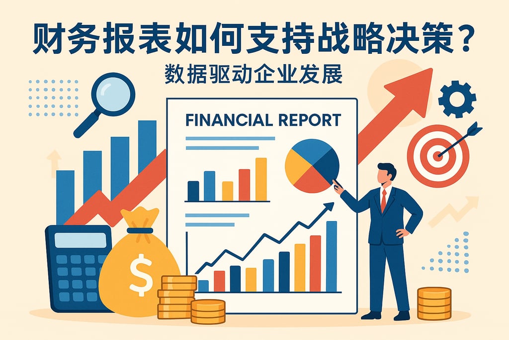 财务报表如何支持战略决策？数据驱动企业发展