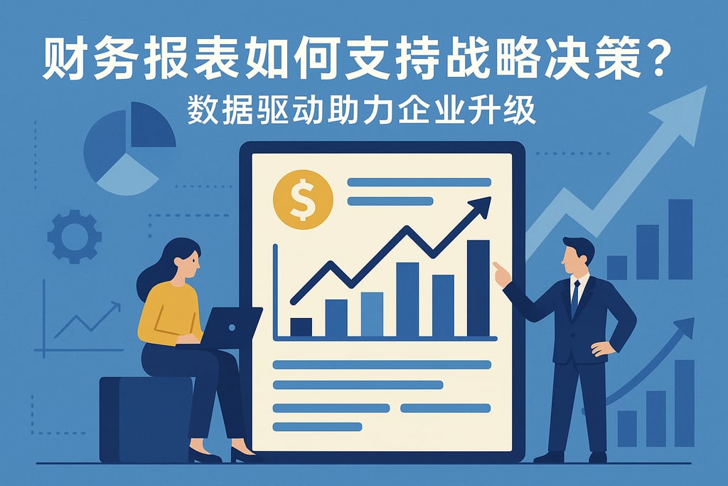 财务报表如何支持战略决策？数据驱动助力企业升级