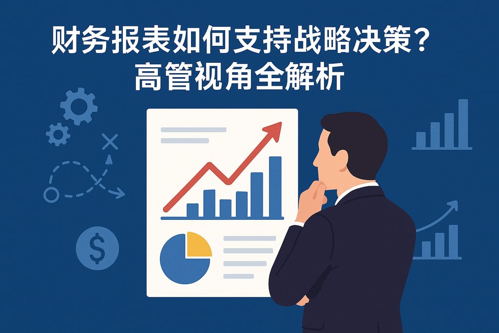 财务报表如何支持战略决策？高管视角全解析