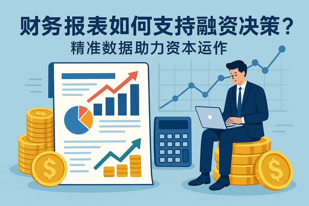 财务报表如何支持融资决策？精准数据助力资本运作