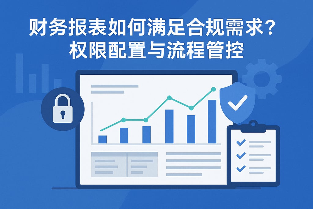 财务报表如何满足合规需求？权限配置与流程管控