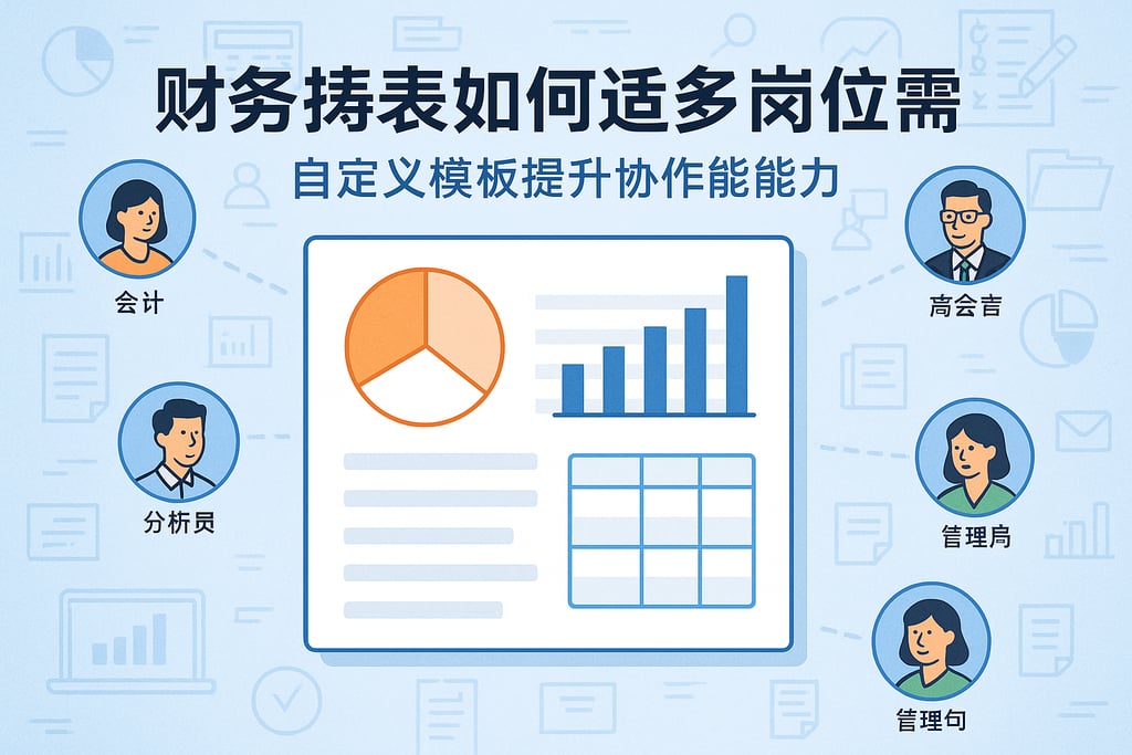财务报表如何满足多岗位需求？自定义模板提升协作能力