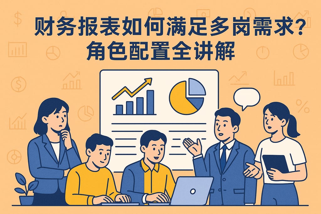 财务报表如何满足多岗位需求？角色配置全讲解