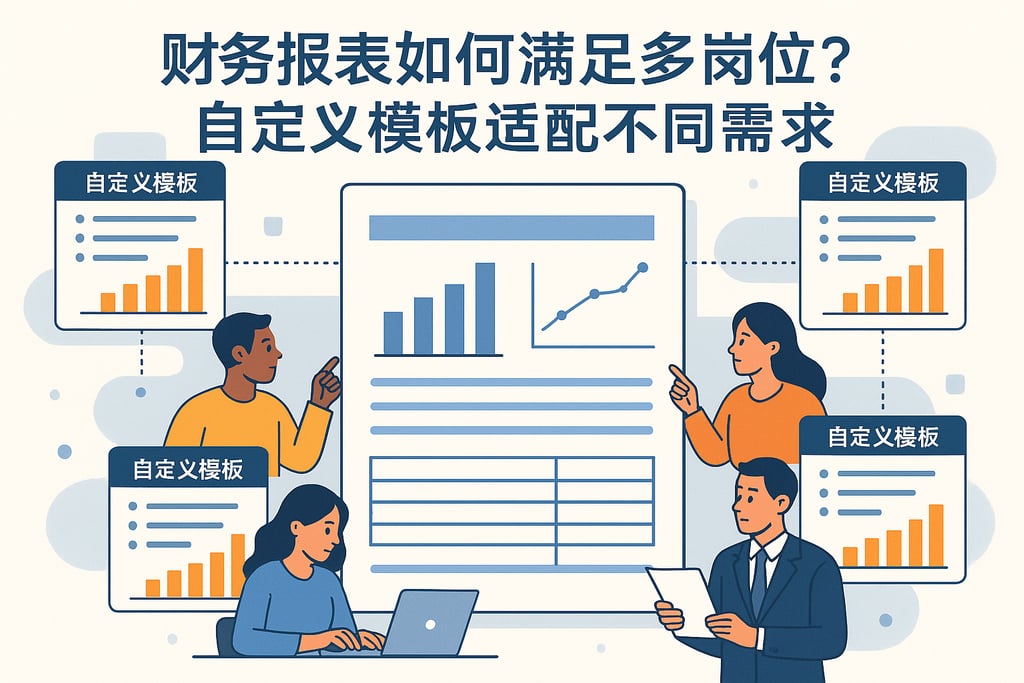 财务报表如何满足多岗位？自定义模板适配不同需求
