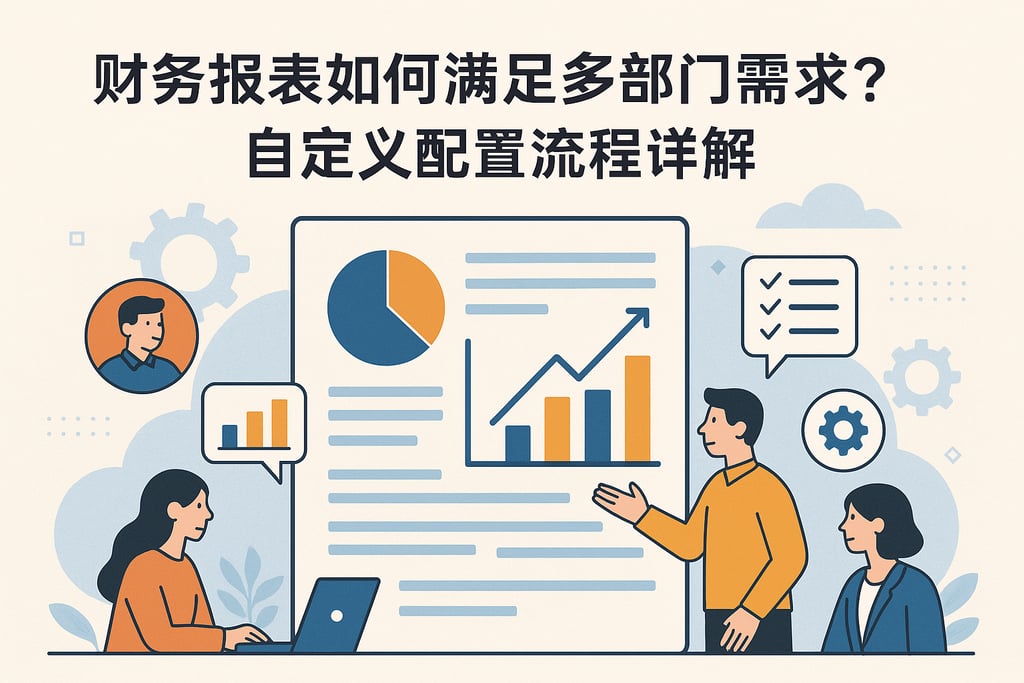 财务报表如何满足多部门需求？自定义配置流程详解