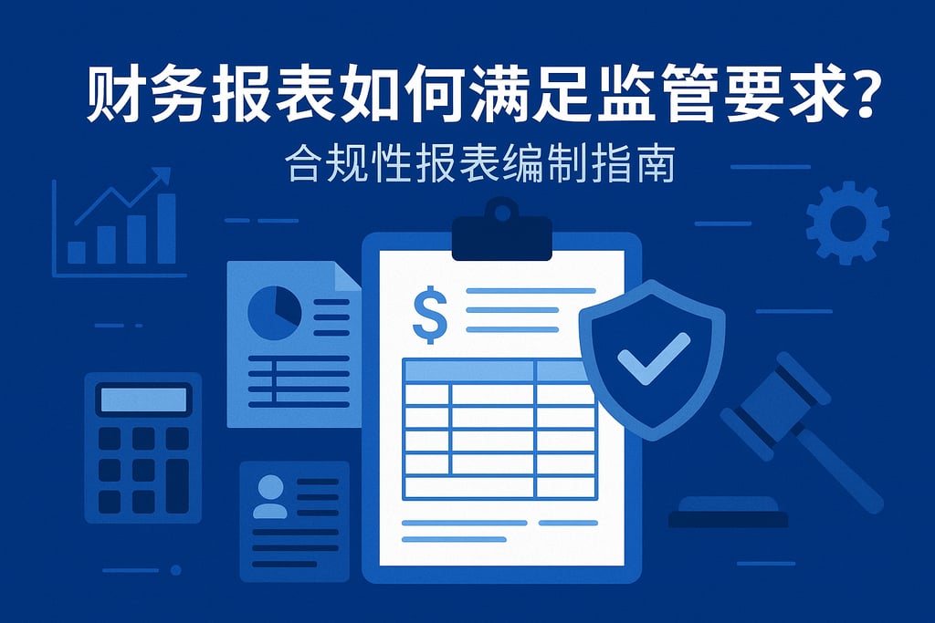 财务报表如何满足监管要求？合规性报表编制指南