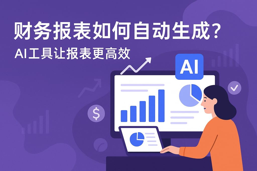 财务报表如何自动生成？AI工具让报表更高效