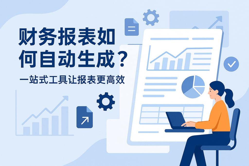 财务报表如何自动生成？一站式工具让报表更高效
