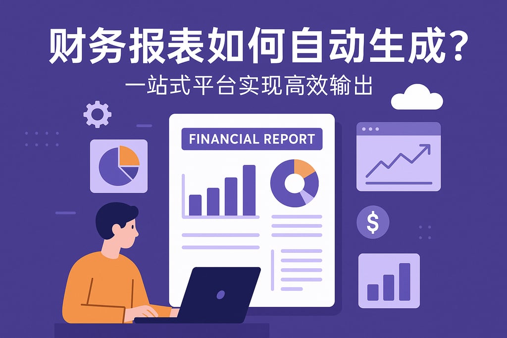 财务报表如何自动生成？一站式平台实现高效输出