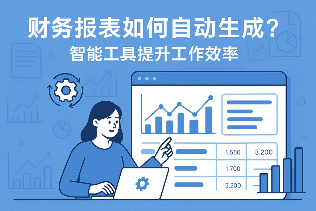 财务报表如何自动生成？智能工具提升工作效率