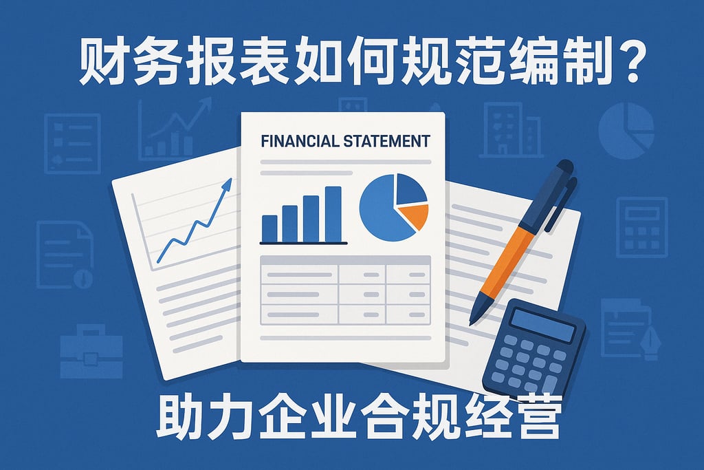 财务报表如何规范编制？助力企业合规经营