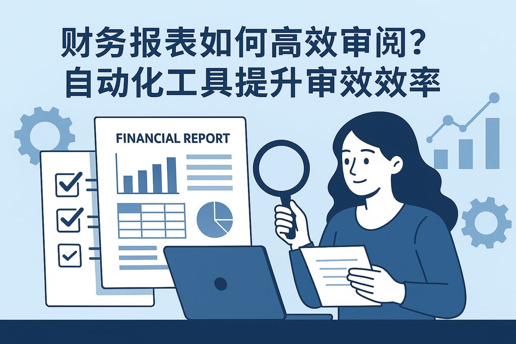 财务报表如何高效审阅？自动化工具提升审核效率