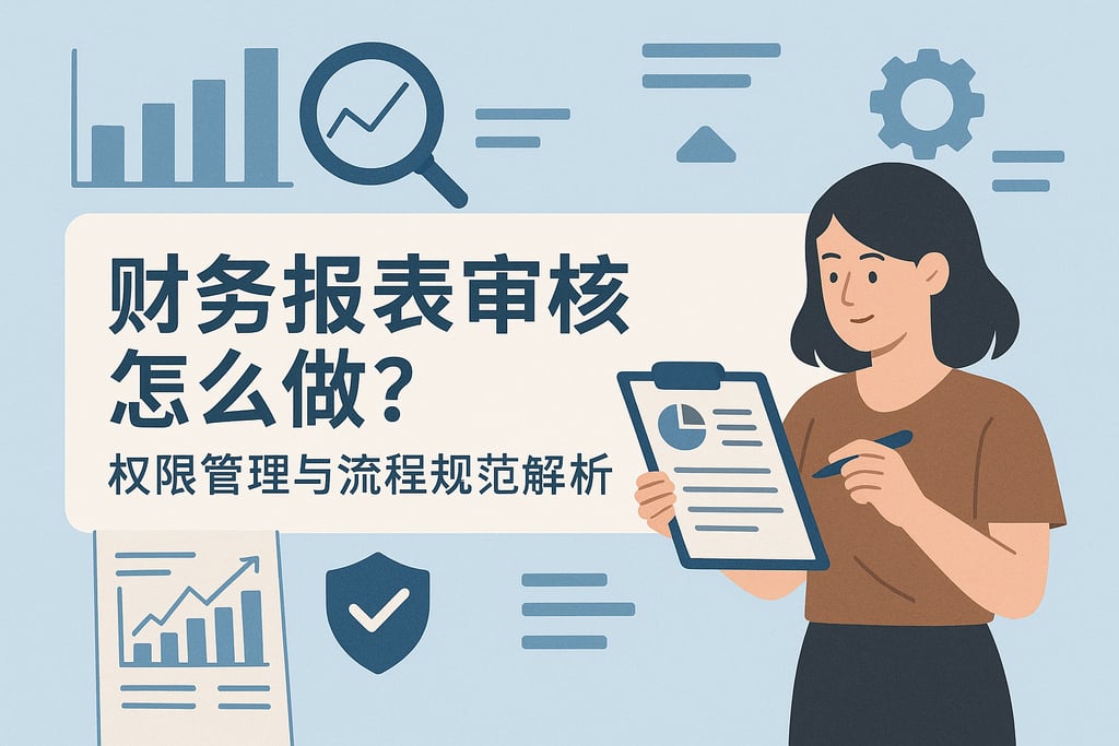 财务报表审核怎么做？权限管理与流程规范解析