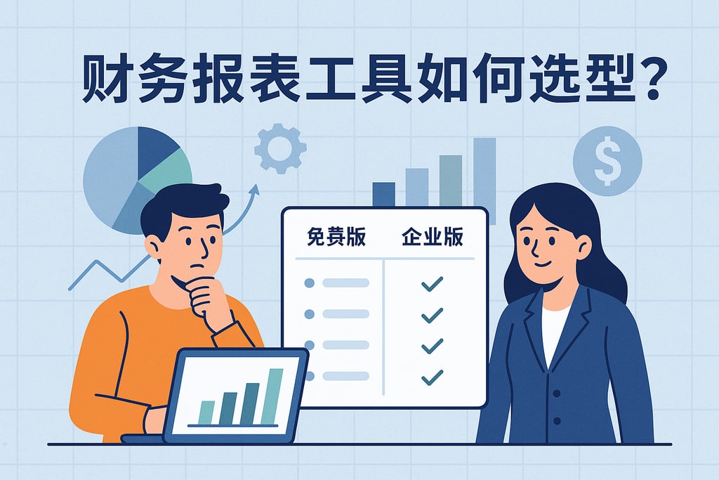 财务报表工具如何选型？免费版与企业版详细对比
