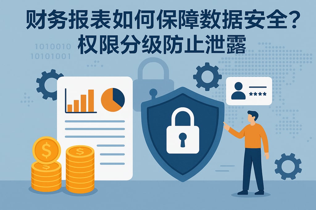 财务报表怎么保障数据安全？权限分级防止泄露