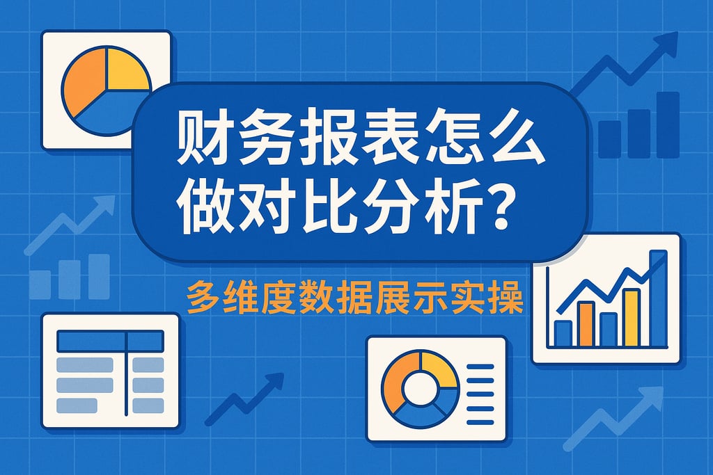 财务报表怎么做对比分析？多维度数据展示实操