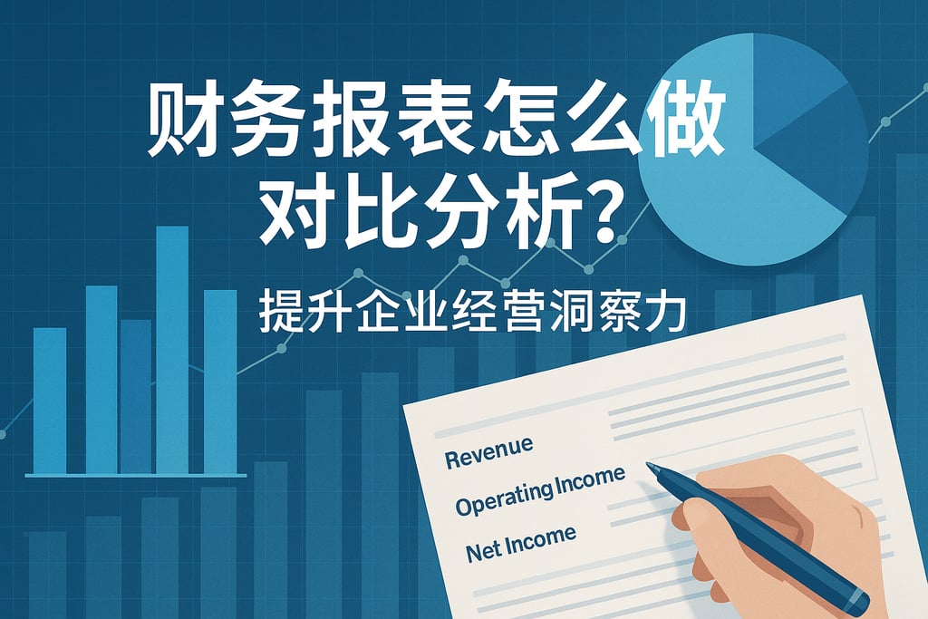 财务报表怎么做对比分析？提升企业经营洞察力