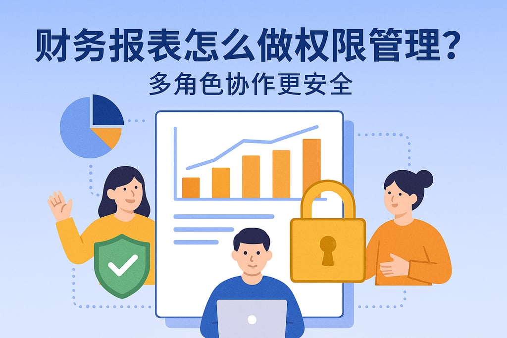 财务报表怎么做权限管理？多角色协作更安全