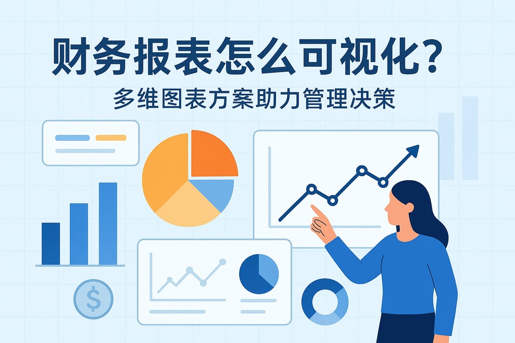 财务报表怎么可视化？多维图表方案助力管理决策