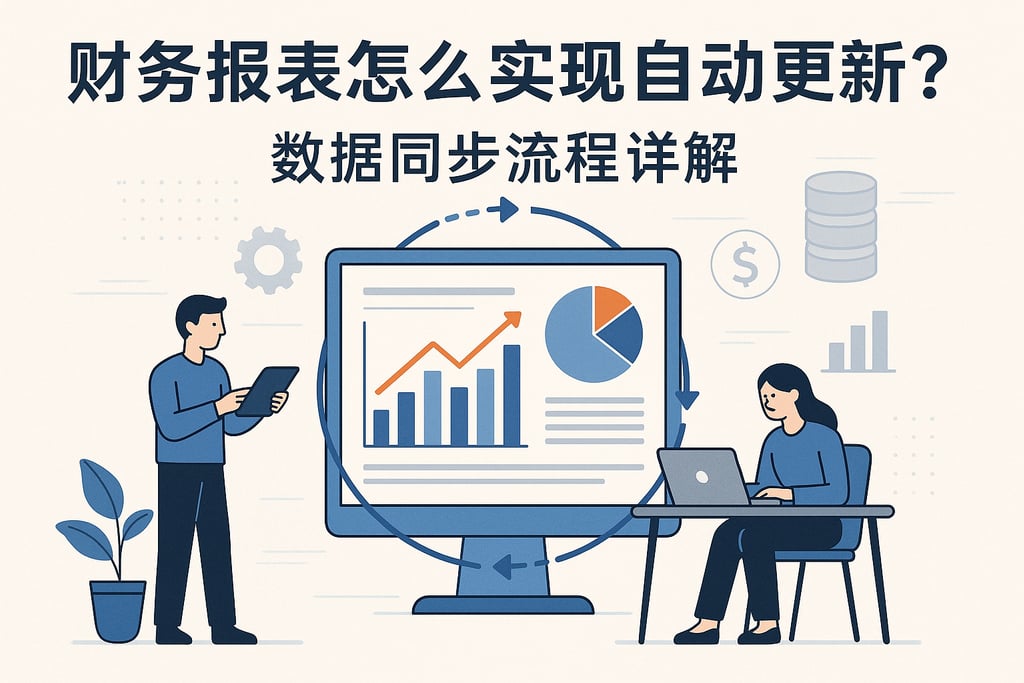 财务报表怎么实现自动更新？数据同步流程详解