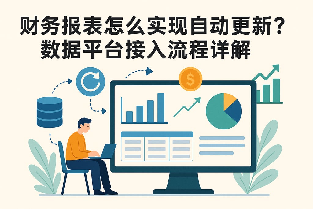 财务报表怎么实现自动更新？数据平台接入流程详解