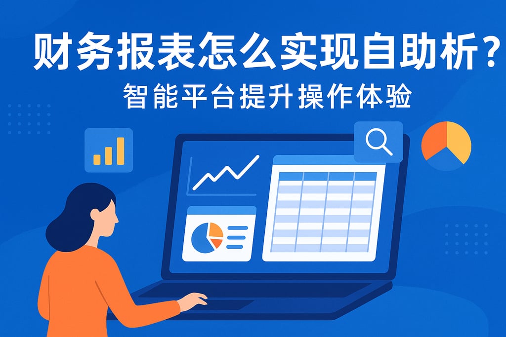 财务报表怎么实现自助分析？智能平台提升操作体验